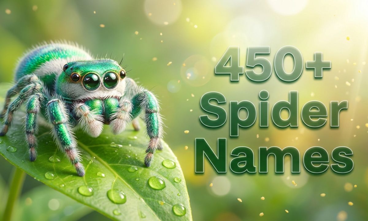 450+ Spider Names