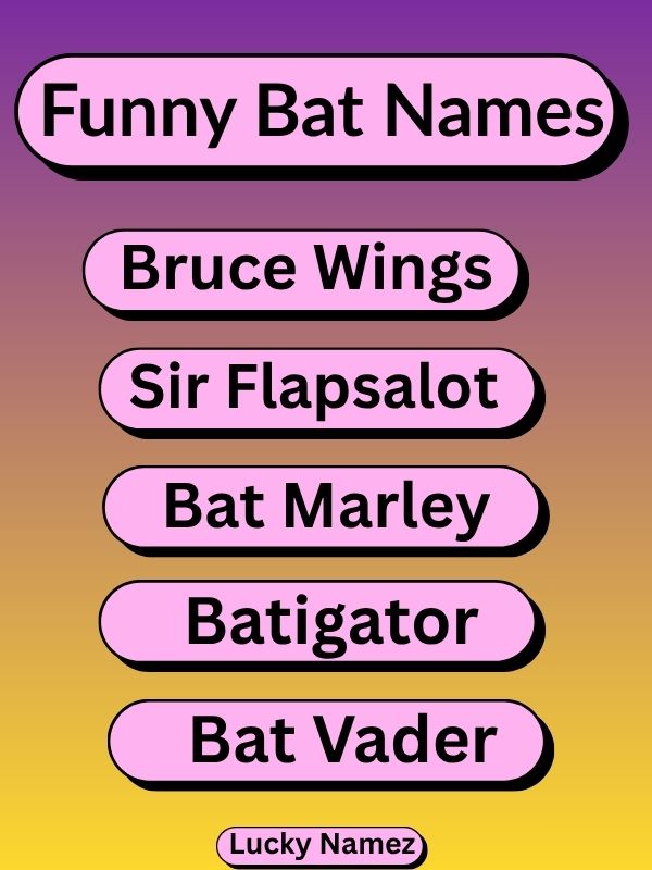 Funny Bat Names