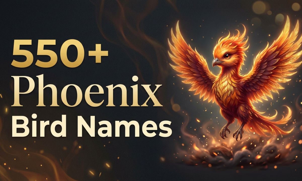 550+ Phoenix Bird Names