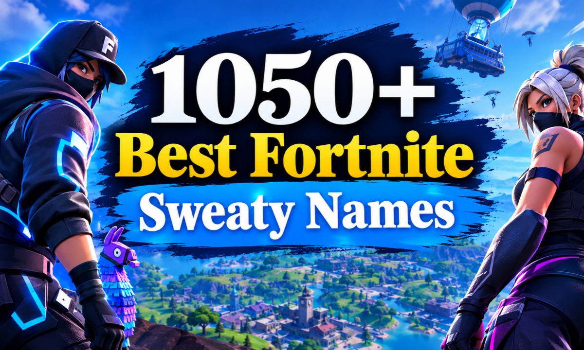 1050+ Best Fortnite Sweaty Names
