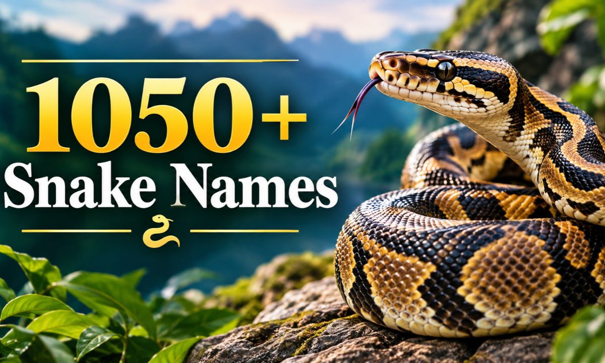 1050+ Snake Names