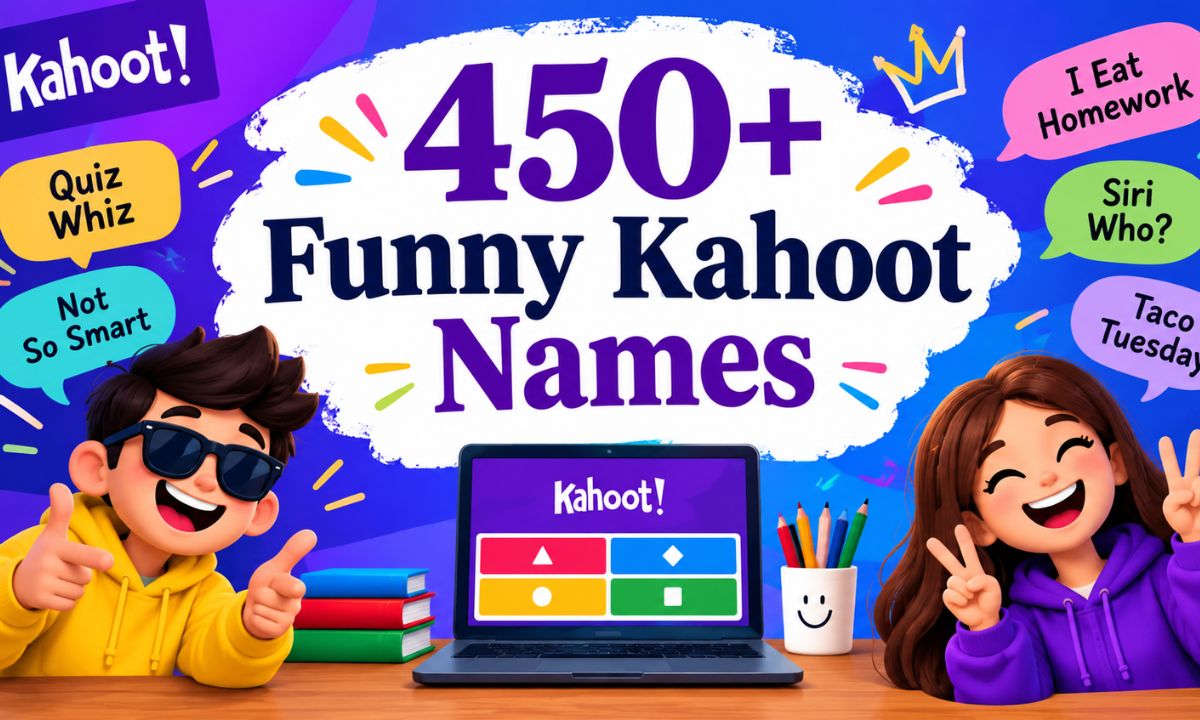 450+ Funny Kahoot Names