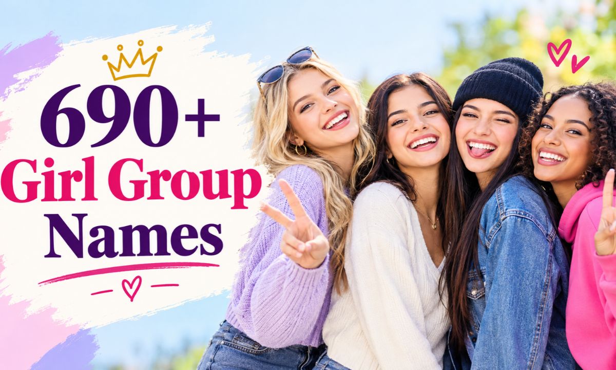 690+ Girl Group Names