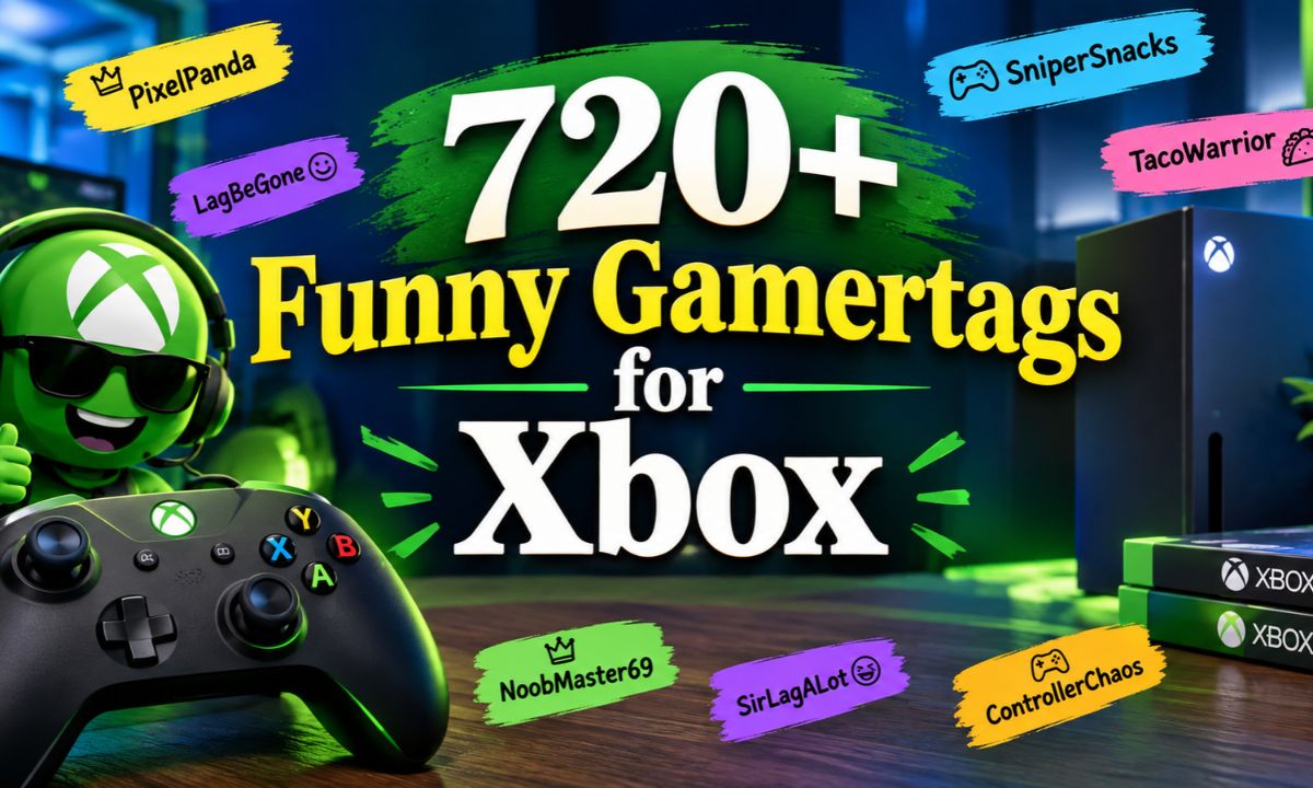 720+ Funny Gamertags for Xbox