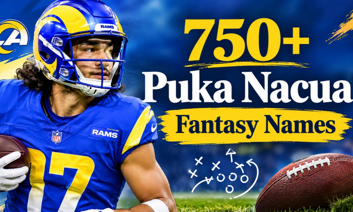 750+ Puka Nacua Fantasy Names