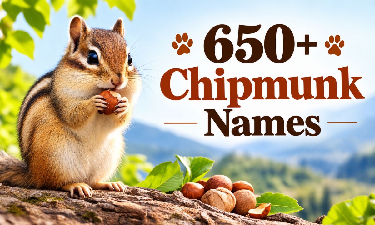 Chipmunk Names