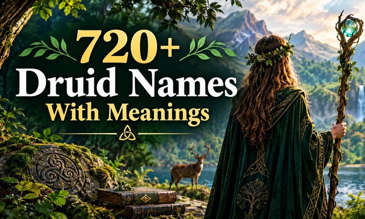 Druid Names With Meanings
