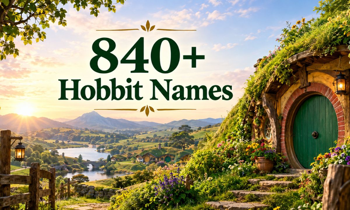 Hobbit Names