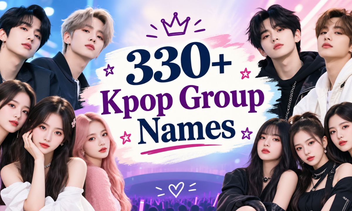 Kpop Group Names