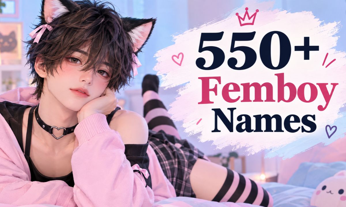 550+ Femboy Names